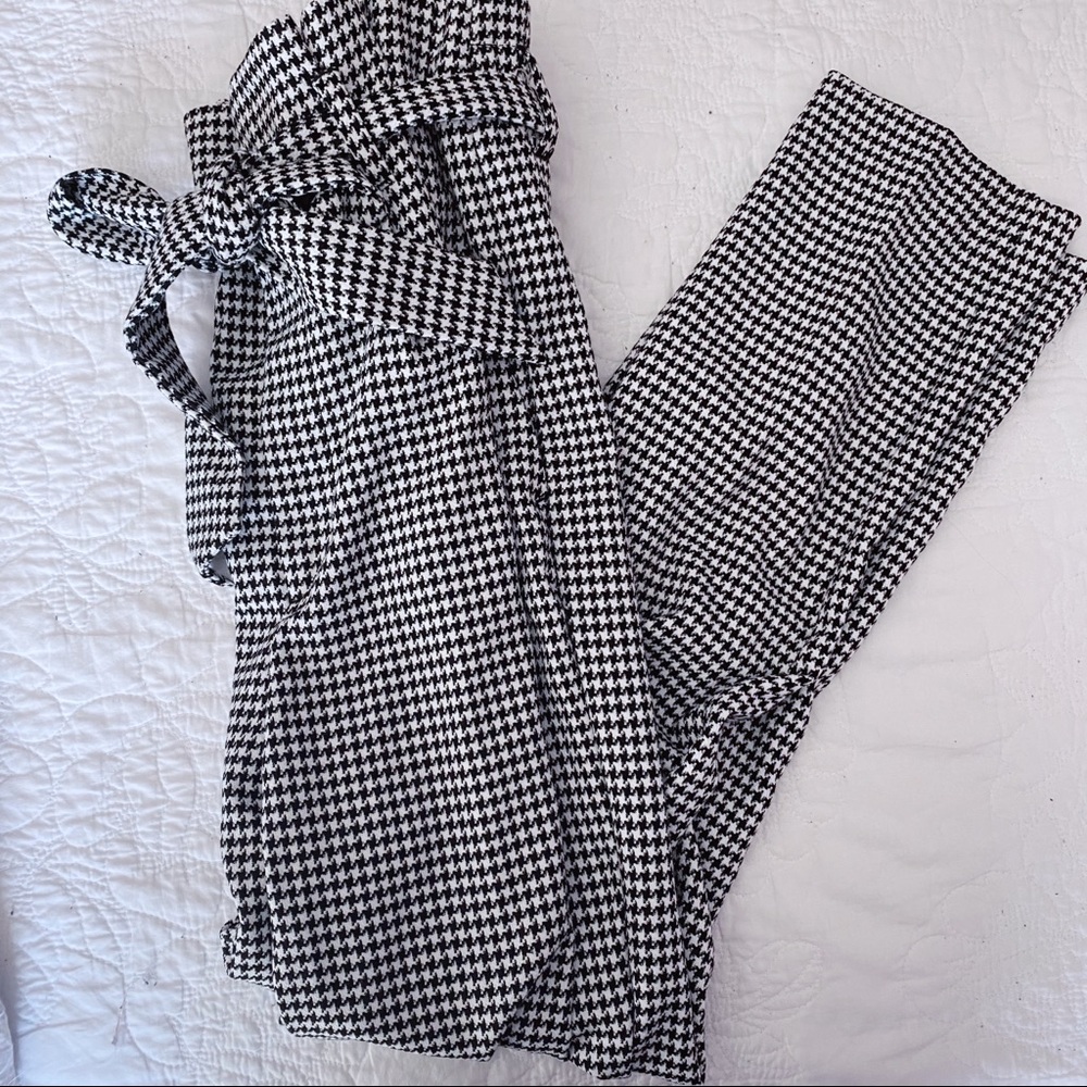 H&M gingham pants